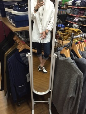 「D&G（ディーアンドジー）のアイテム（腕時計）」を使った、りょーたさん（メンズ・177cm）の秋コーディネート