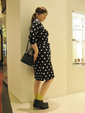 「agnes b.（アニエスベー）のアイテム（バッグ）」を使った、canalさん（レディース・165cm）の春コーディネート