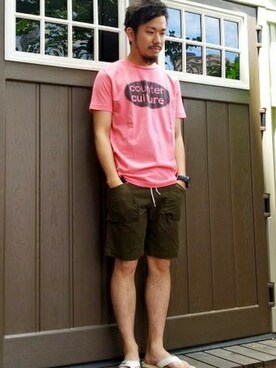 SAITOさん（メンズ・166cm）の夏コーディネート