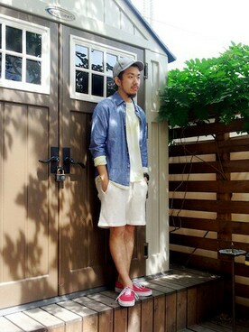 SAITOさん（メンズ・166cm）の夏コーディネート