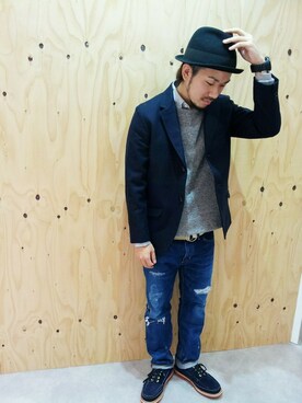 SAITOさん（メンズ・166cm）の秋コーディネート