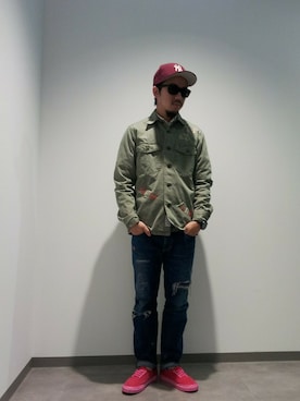 SAITOさん(メンズ・166cm)の春コーディネート