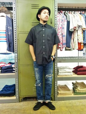 SAITOさん（メンズ・166cm）の夏コーディネート