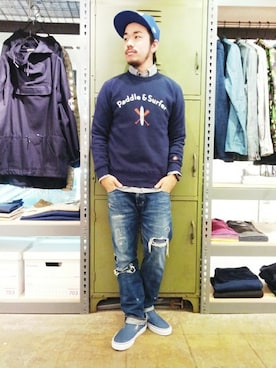 SAITOさん（メンズ・166cm）の秋コーディネート