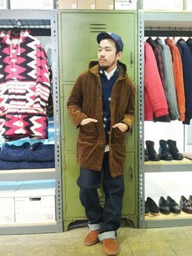 SAITOさん（メンズ・166cm）の冬コーディネート
