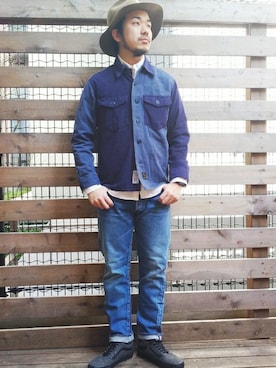 SAITOさん（メンズ・166cm）の冬コーディネート