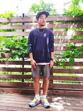 「made in standard （メイドインスタンダード）のアイテム」を使った、SAITOさん（メンズ・166cm）の春コーディネート