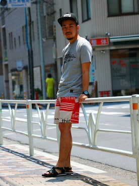 SAITOさん（メンズ・166cm）の夏コーディネート