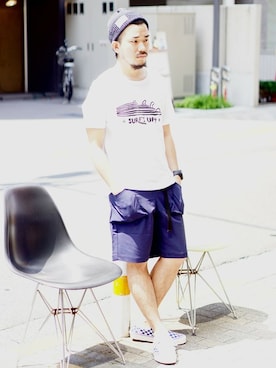 SAITOさん（メンズ・166cm）の夏コーディネート