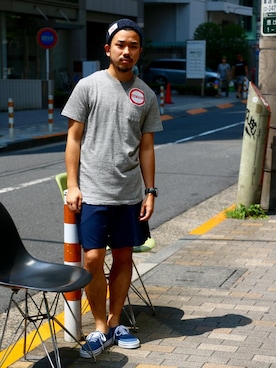 SAITOさん（メンズ・166cm）の夏コーディネート