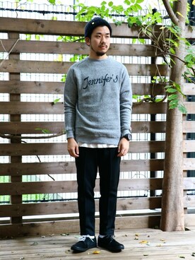 「C.E.L.STORE（セルストア）のアイテム（シューズ）」を使った、SAITOさん（メンズ・166cm）の秋コーディネート