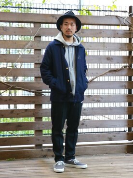 「C.E.L.STORE（セルストア）のアイテム（シューズ）」を使った、SAITOさん（メンズ・166cm）の秋コーディネート