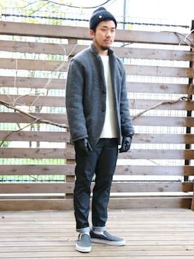 SAITOさん（メンズ・166cm）の冬コーディネート
