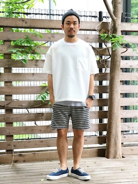「SPORTS MIX」｜SAITOさん（メンズ・166cm）の夏コーディネート