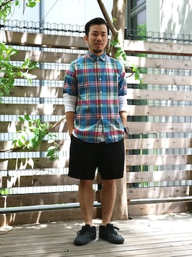 SAITOさん（メンズ・166cm）の夏コーディネート