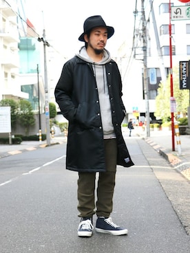 「C.E.L.STORE（セルストア）のアイテム」を使った、SAITOさん（メンズ・166cm）の秋コーディネート