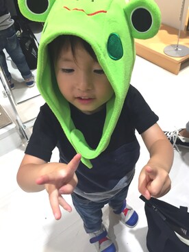 TK☺︎さん（キッズ・100cm）の秋コーディネート