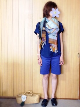 「tricot COMME des GARCONS（トリココムデギャルソン）のアイテム（その他シューズ）」を使った、つーさん（レディース・162cm）の春コーディネート