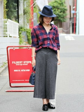 「relume」｜masu*さん（レディース・160cm）の冬コーディネート