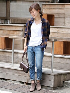 「relume」｜masu*さん（レディース・160cm）の冬コーディネート