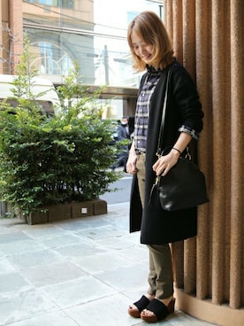 「relume」｜masu*さん（レディース・160cm）の冬コーディネート