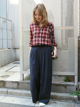 「relume」｜masu*さん（レディース・160cm）の冬コーディネート