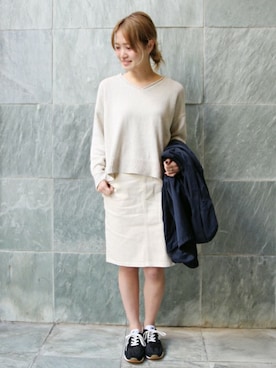 「relume」｜masu*さん（レディース・160cm）の冬コーディネート