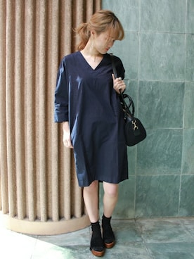 「relume」｜masu*さん（レディース・160cm）の冬コーディネート