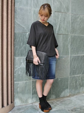 「relume」｜masu*さん（レディース・160cm）の冬コーディネート