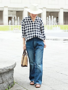 masu*さん（レディース・160cm）の春コーディネート