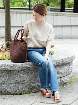 masu*さん（レディース・160cm）の春コーディネート