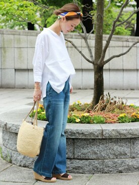 masu*さん（レディース・160cm）の春コーディネート