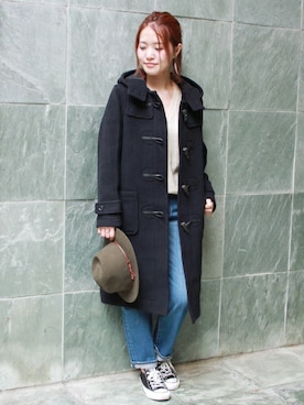 「LONDON TRADITION（ロンドントラディション）のアイテム」を使った、masu*さん（レディース・160cm）の秋コーディネート