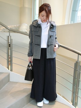 「LONDON TRADITION（ロンドントラディション）のアイテム」を使った、masu*さん（レディース・160cm）の秋コーディネート