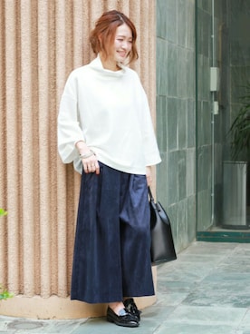 masu*さん（レディース・160cm）の秋コーディネート