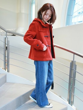 「LONDON TRADITION（ロンドントラディション）のアイテム」を使った、masu*さん（レディース・160cm）の秋コーディネート