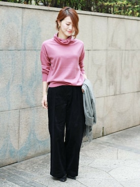 masu*さん（レディース・160cm）の秋コーディネート