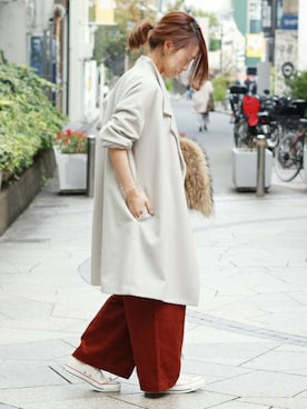 masu*さん(レディース・160cm)の秋コーディネート