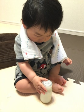 「0さい」｜こーたさん（キッズ・80cm）の春コーディネート
