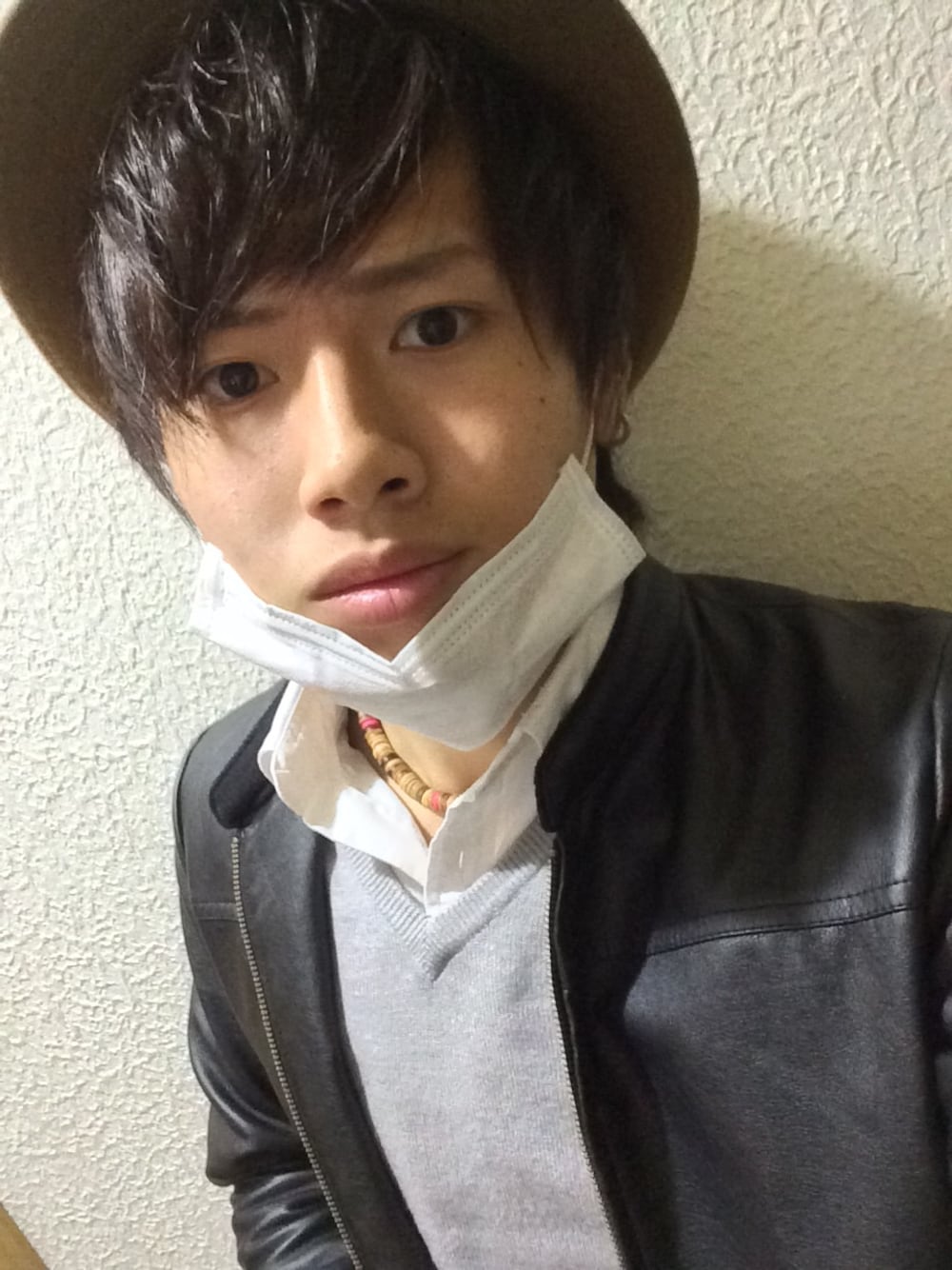 「Lのアイテム（ライダースジャケット、ブラック系）」を使った、Ryo⚡︎さん（メンズ・165cm）の秋コーディネートの1枚目の写真