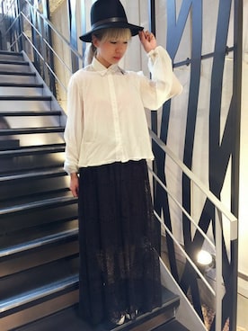 「AULA」｜なべさん（レディース・161cm）の夏コーディネート