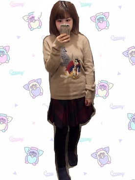 クリィミーららさん（レディース・157cm）の秋コーディネート