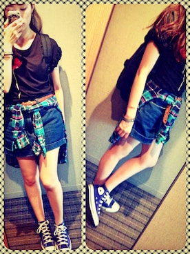 maroHaruさん(レディース・158cm)の夏コーディネート