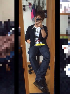 「TOMMY（トミー）のアイテム（アナログ腕時計）」を使った、sho5.nさん（メンズ・165cm）の夏コーディネート