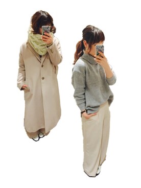 せんはるさん（レディース・156cm）の冬コーディネート