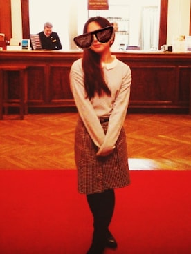 シャーリーさん(レディース・153cm)の春コーディネート