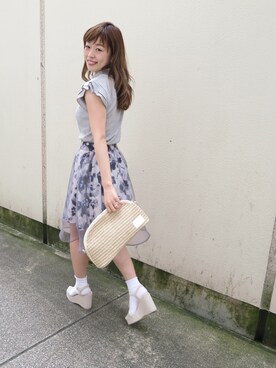 Kana Yoshidaさん（レディース・158cm）の夏コーディネート