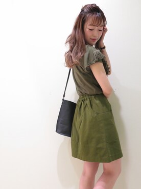 Kana Yoshidaさん(レディース・158cm)の夏コーディネート