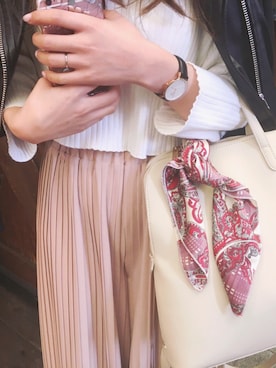 Kana Yoshidaさん（レディース・158cm）の春コーディネート