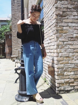 Kana Yoshidaさん（レディース・158cm）の夏コーディネート